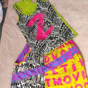 Beautiful outfit zumba